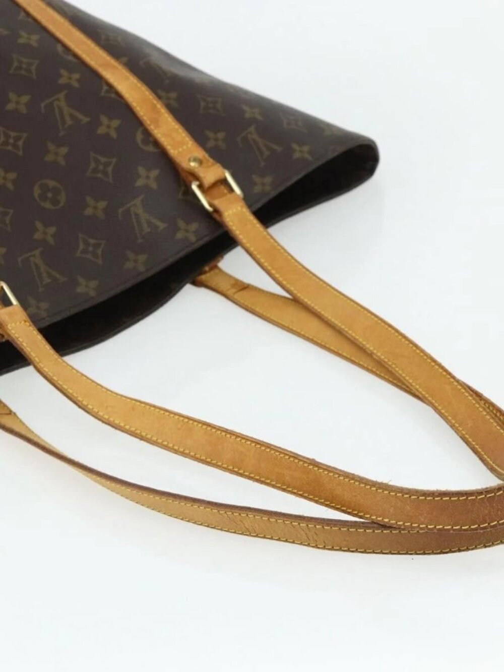 LOUIS VUITTON Monogram Sac Shopping Tote Bag M51108 LV Auth 178660 - Picture 8 of 16